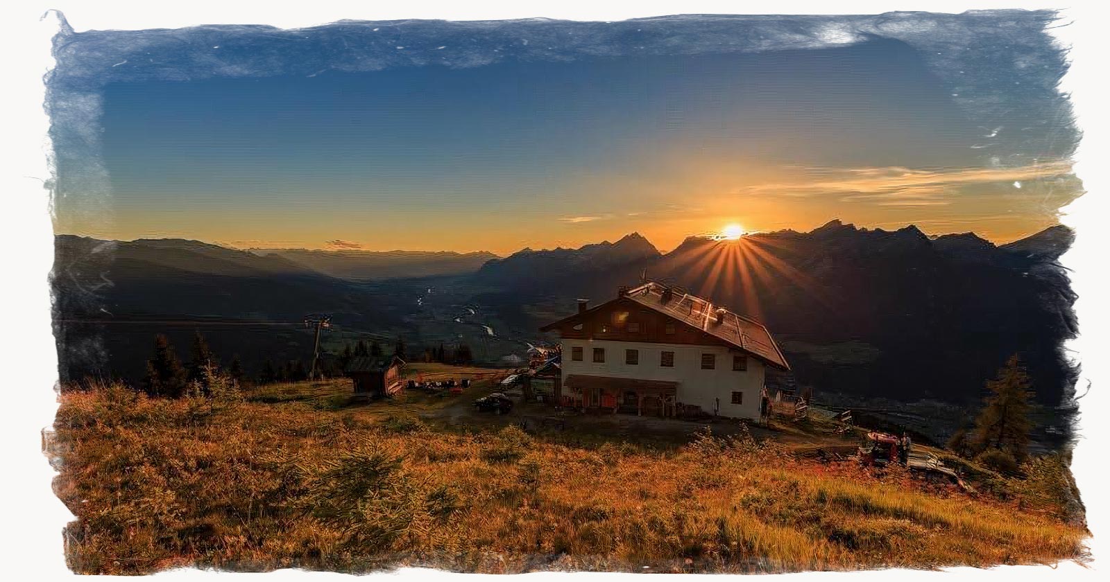 Hecherhaus Alpine Lodge Unterkunft Accomodation in mountains